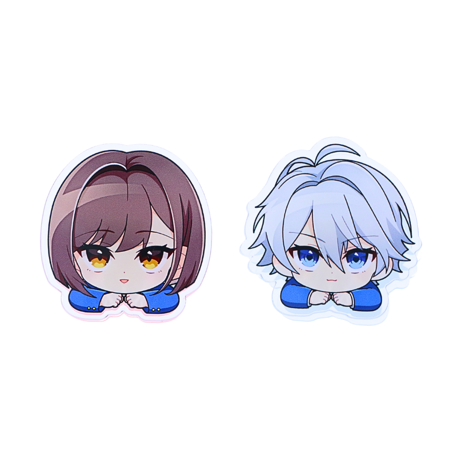 みあげるアクリルクリップ