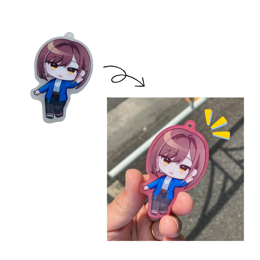 おSUNぽ推しカラーアクリル